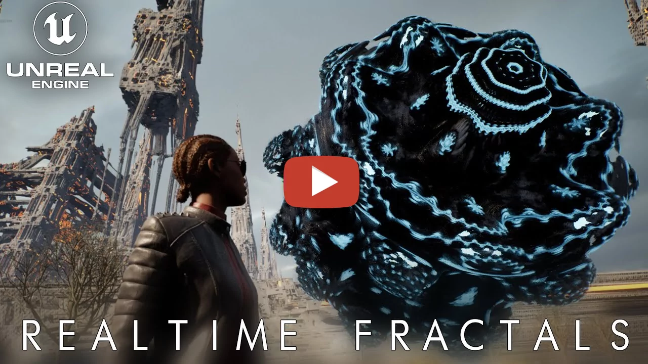 Generar fractales en Unreal Engine 5 con Machina Fractals - video