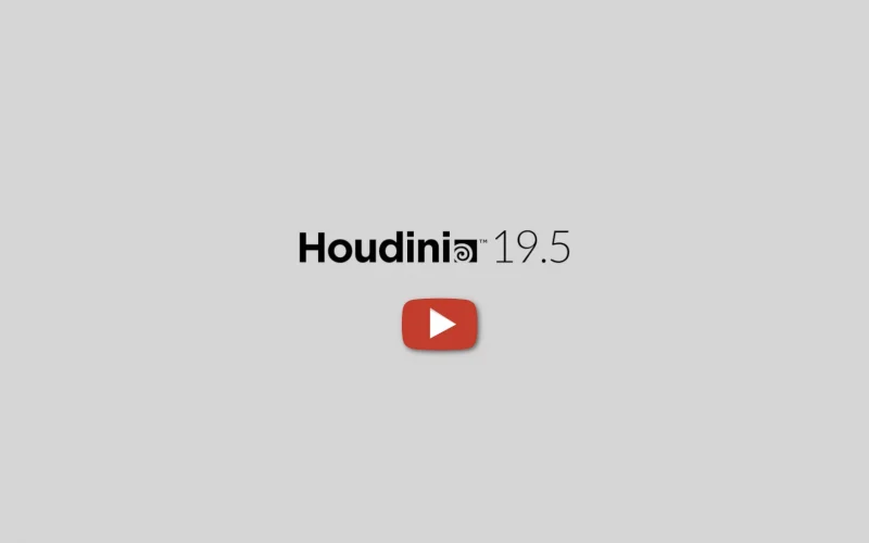 Vista previa de Houdini 19.5 video