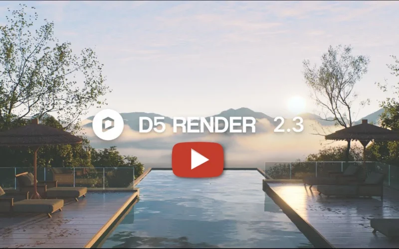 D5 Render 2.3 con nuevas características