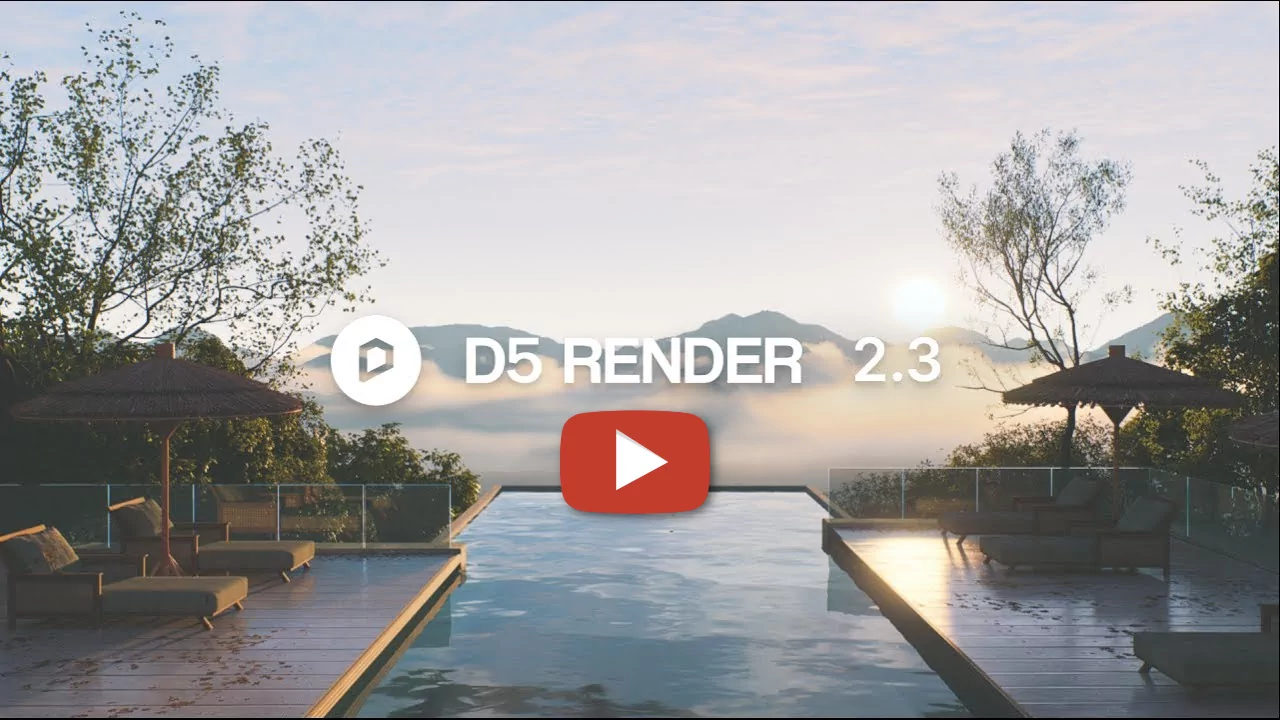 D5 Render 2.3 con nuevas características