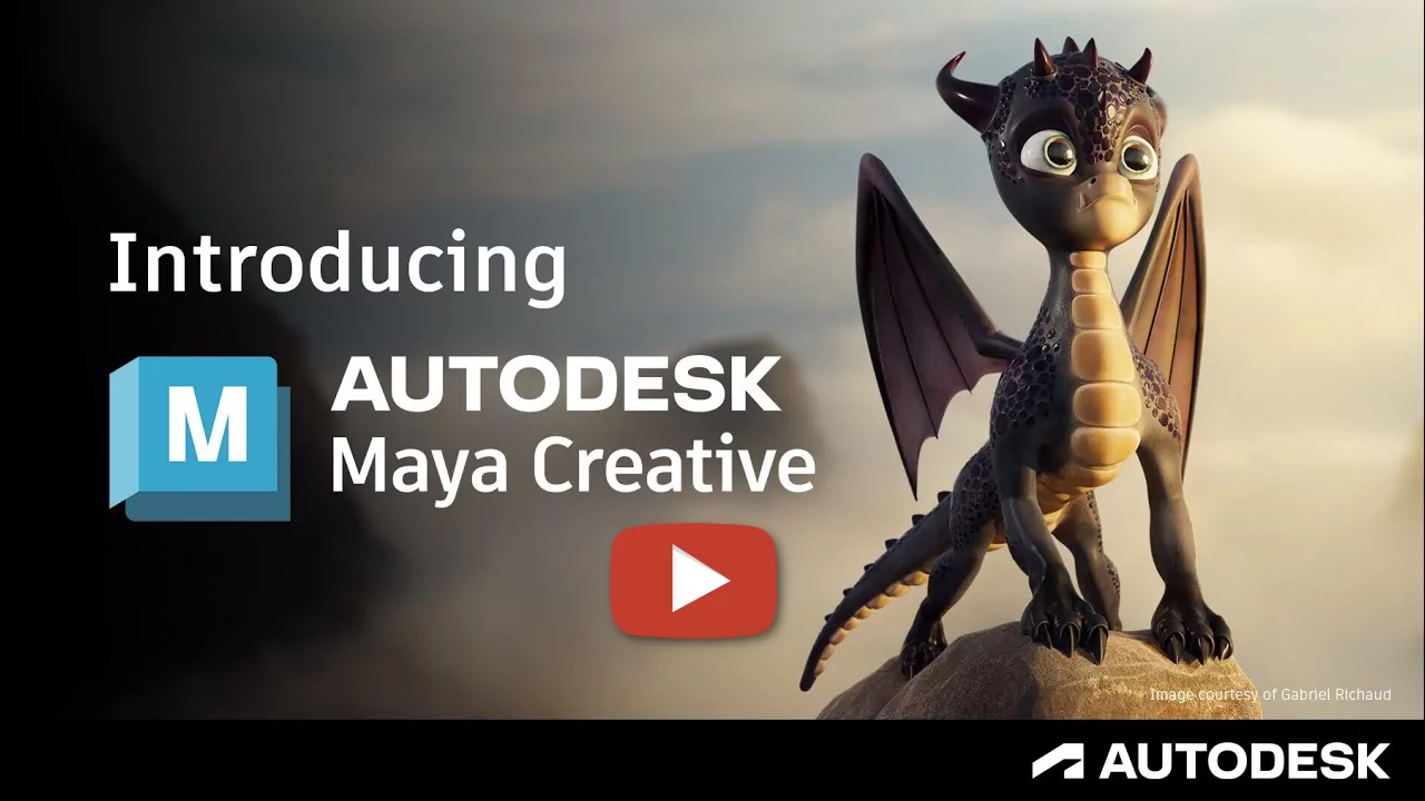 Video introducción a Autodesk Maya Creative