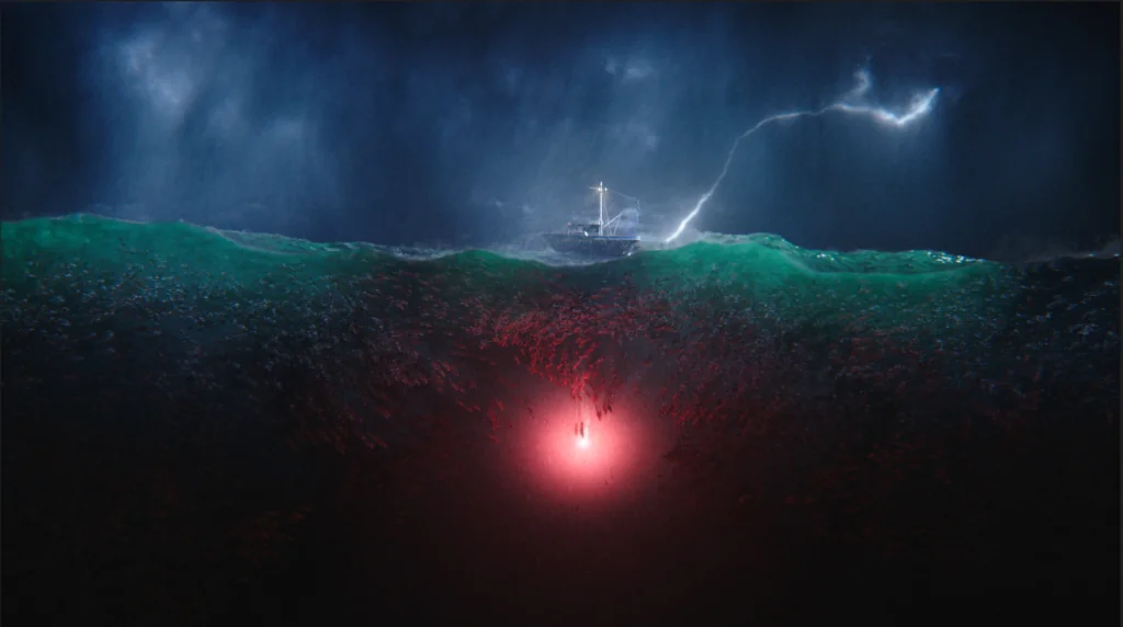 Scanline usó Krakatoa para generar ciclos de animación de multitudes en Aquaman.