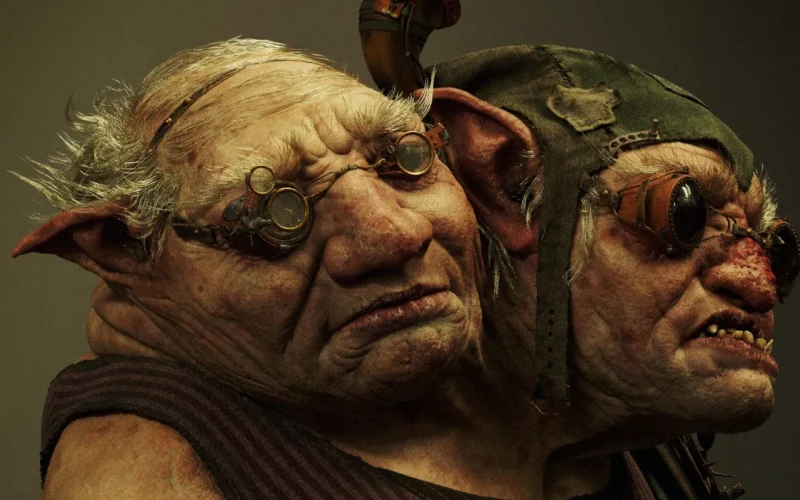 Gemelos siameses grotescos usando ZBrush y Substance 3D Painter