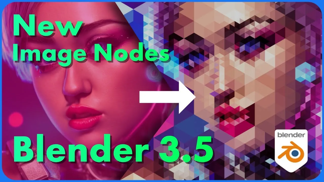 Nuevos nodos para modelado procedural en Blender 3.5
