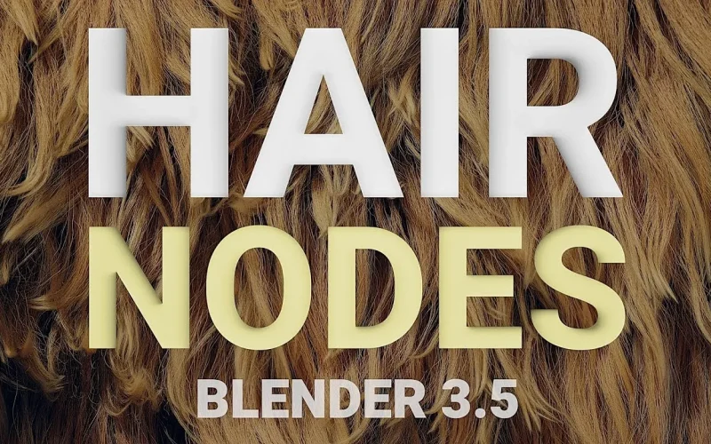 Peinar el cabello es cosa de minutos en Blender 3.5
