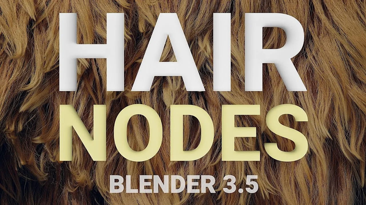 Peinar el cabello es cosa de minutos en Blender 3.5