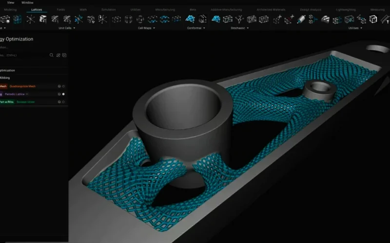 nTopology es un CAD para fabricar piezas mediante impresión 3D