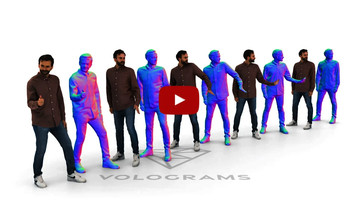 Convertir videos en hologramas