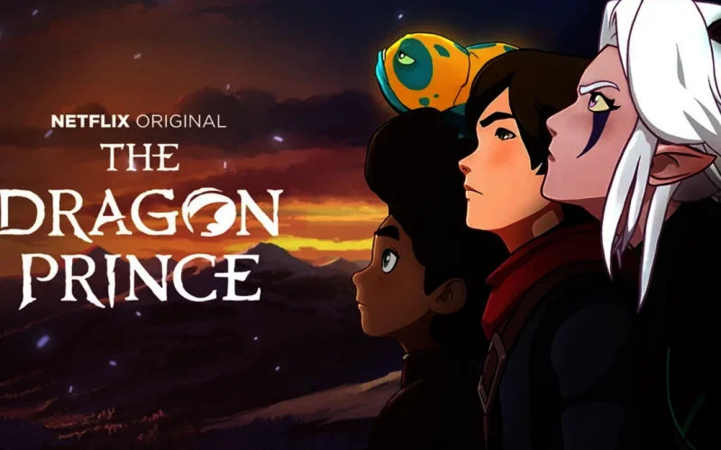 El príncipe dragón- serie animada fantástica