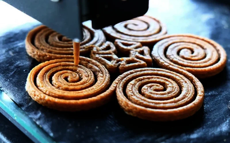 La impresión 3D de galletas y otros alimentos