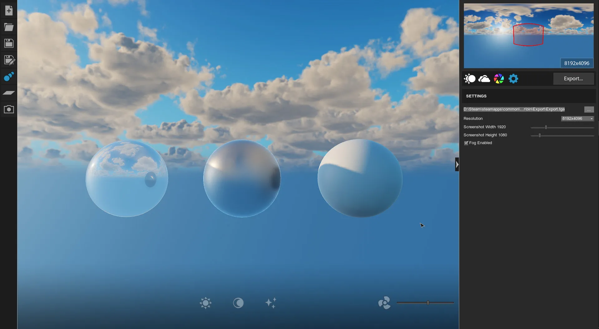 SkyBoxGenerator para Unreal Engine