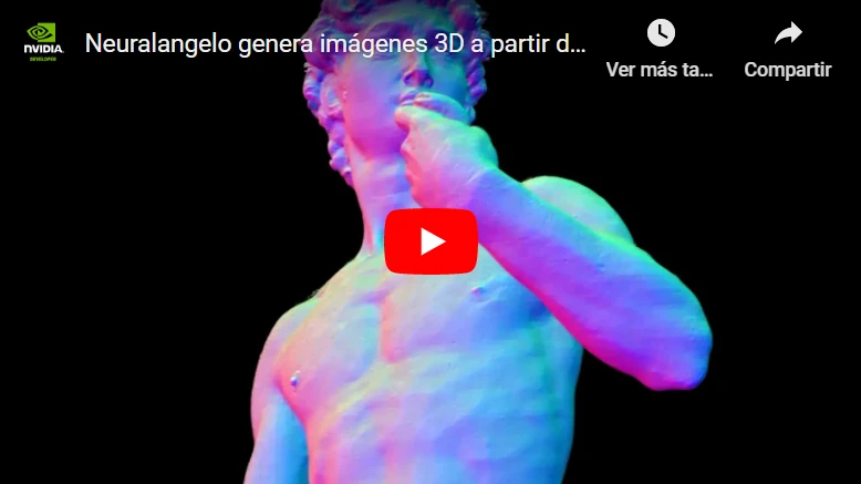 Video de Neuralangelo genera imágenes 3D a partir de imágenes o secuencias de video
