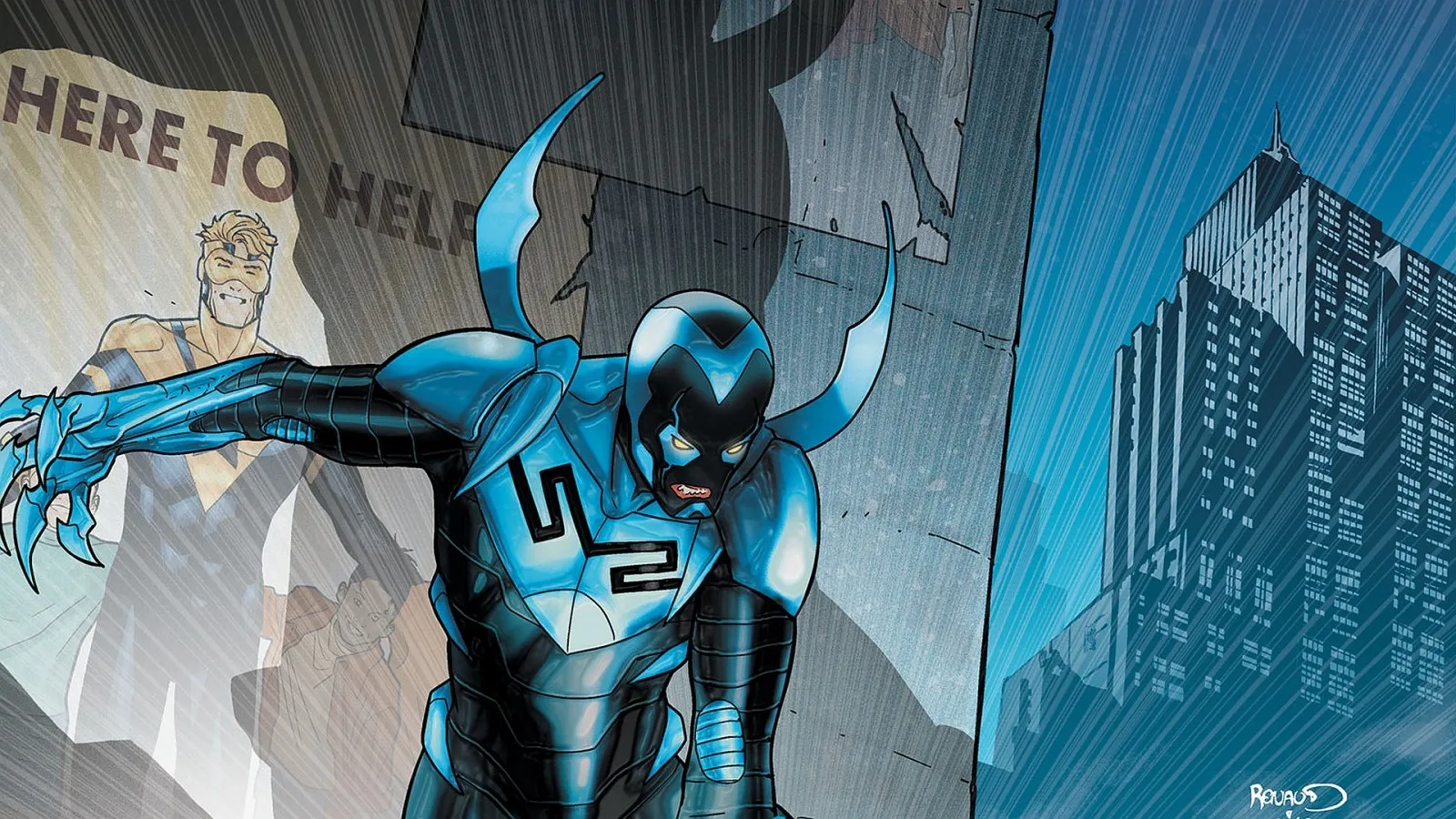 Blue Beetle el superhéroe de DC Comics que pasa al cine