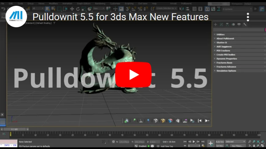 Pulldownit 5.5 para 3ds Max y Autodesk Maya ha llegado