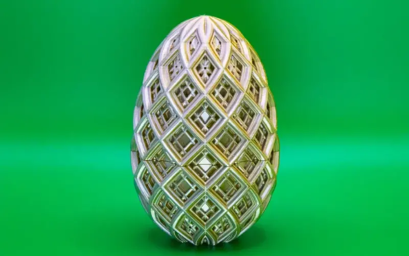 La historia de los Huevos de Pascua impresos en 3D