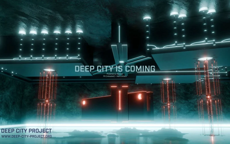 Atrapado en la oscuridad digital de Deep City